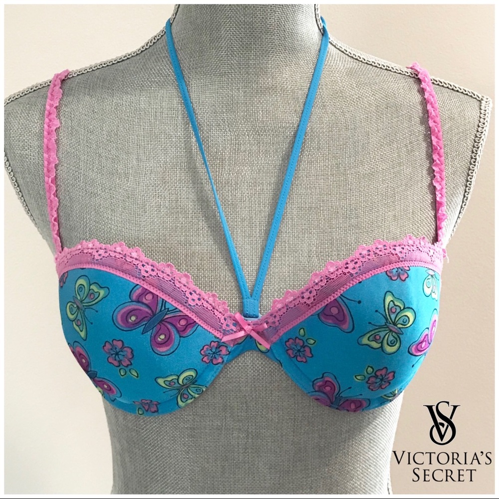 Victoria’s Secret bra cute and fun butterfly print